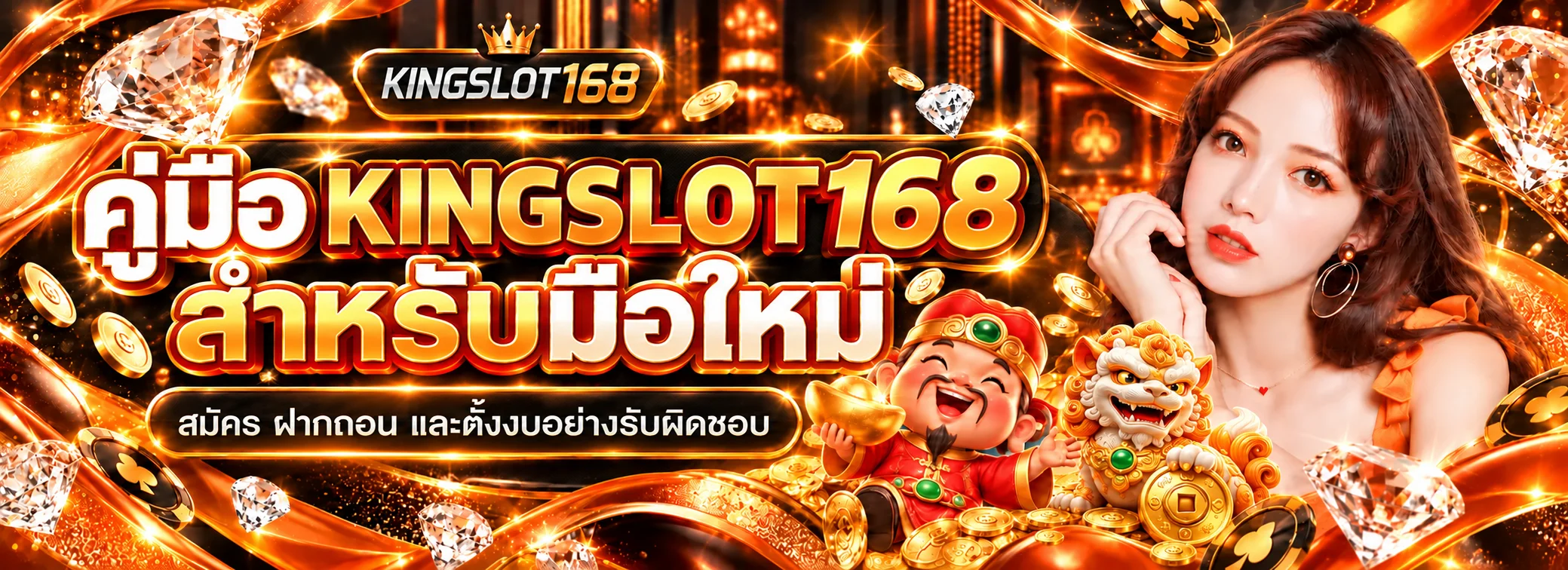 KINGSLOT168 คู่มือมือใหม่ | สมัคร ทางเข้า ฝากถอน